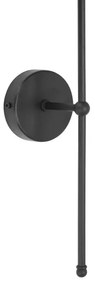Lampada da parete MADELA 1xE14/40W/230V nera