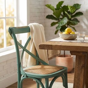 CROSS - sedia vintage in legno