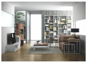 Libreria bianca 216x224 cm Valsa – TemaHome