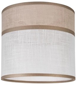 Paralume di ricambio ANDREA E27 Ø16 cm beige/grigio