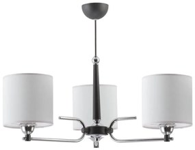 Jupiter 1407 - TW 3 G - Lampadario a sospensione con supporto rigido TWINGO 3xE27/60W/230V