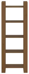 Libreria/divisorio marrone miele 60x35x160 cm legno massello