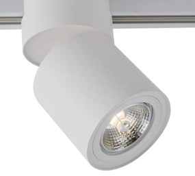 Faretto bianco moderno per sistema a binario monofase GU10 70mm - Iconic Roto