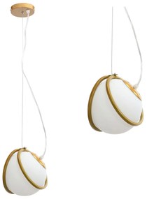 Lampada APP1088-1CP GOLD WHITE