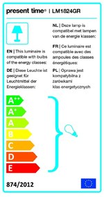 Lampada da tavolo verde Enchant - Leitmotiv