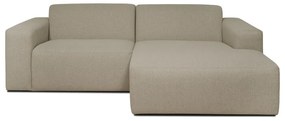 Divano angolare beige (angolo destro) Roxy - Scandic