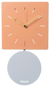 Arti & Mestieri Orologio da parete di design Grace pendolo - in 5 varianti Pesca