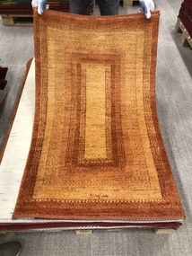 Gashguli Tappeto persiano 130 x 80 Giallo (Iran) Annodato A Mano
