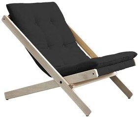 Sedia pieghevole Dark Raw/Grey Boogie - Karup Design