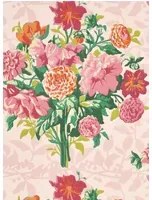 Harlequin Carta da parati Dahlia Bunch - Rose Quartz/ Spinel