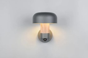 Illuminazione esterna con sensore di movimento da parete (altezza totale 24,5 cm) Fraser – Trio