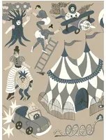 Coordonne Carta da parati panoramica Magic Circus - Sandy