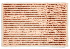 Kami Knotted Rug 80x120 Off-white/Rosso Marrone - Ferm Living