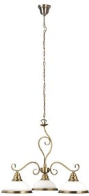 Rabalux 2753 - Lampadario ELISETT 3xE27/60W/230V