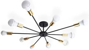 Lampada Ragno Black Gold APP503-10C