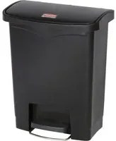 Rubbermaid Contenitore a Pedale Slim Jim 30 L Nero 445375