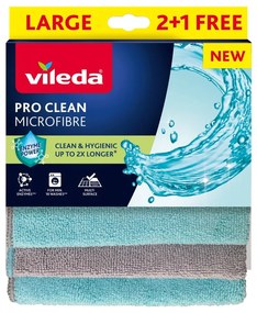 Set di panni per pulire in microfibra 6 pz Pro Clean – Vileda