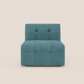 Mosaic modulo poltrona 77 cm in bouclé - capitonné e design in tessuto smacchiabile T21