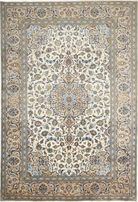 Kashan Tappeto 290 x 200 Beige (Iran) Annodato A Mano