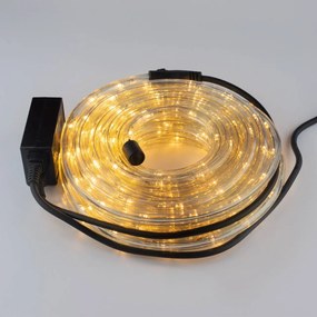 Tubo LED Natalizio 10m IP44 Colore Bianco Caldo 2500 - 2800 °K