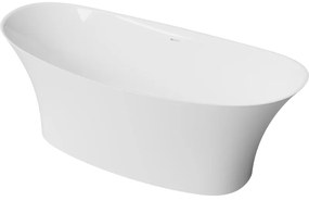 Vasca a isola bianco lucido L 78.6 x H 63.4 x P 170 cm