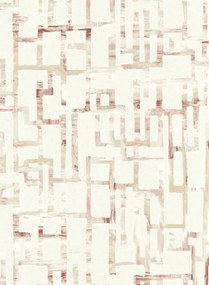 Clarke & Clarke Carta da parati Quadrata - Blush