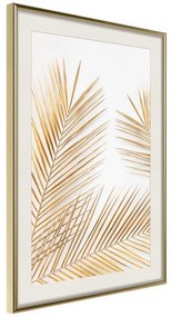 Poster  Breath of Vitality  Cornice Quadri Cornice d'oro con passe-partout, Larghezza x Altezza Home decor 40x60