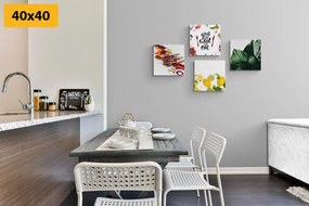Set di quadri – Per la cucina in stile interessante
