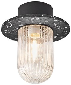 Nordlux - Plafoniera da esterno JANUKA 1xE27/60W/230V IP54 nero