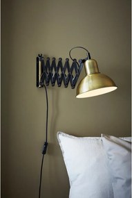 Lampada da parete dorata Riggs – Markslöjd