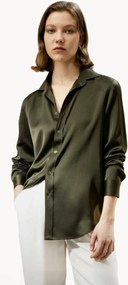 Camicia da donna in seta charmeuse Gemma