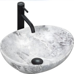 Lavabo da appoggio Rea Sofia Stone