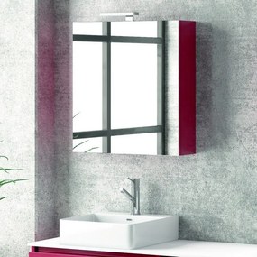 Composizione bagno 175cm sospesa, composta da mobile, due specchi e 2 pensili SP-175B - KAMALU