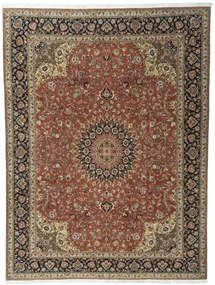 Tabriz Tappeto 300 x 400 Rosso (Iran) Annodato A Mano