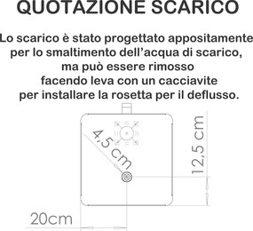 Fontana da Giardino Design a Colonna Quadrata Rubinetto in Ottone e Base con Ciottoli Antracite...