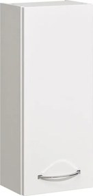 Pensile bagno Solitaire acero in truciolare PELIPAL, 1 anta apertura da destra P 22 x L 30 x H 70 cm