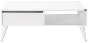 Tavolino 42x110 cm bianco