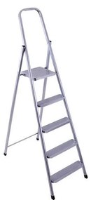 Scale pieghevoli 5 gradini 180x51 cm
