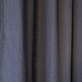 Tenda grigio scuro 140x330 cm Dark Grey - Linen Tales