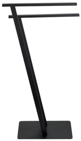 WENKO 24396100 - Porta asciugamani LIRIO 20x40 cm nero