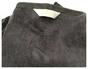 Asciugamano grigio scuro in cotone 70x140 cm Skyline - JAHU collections