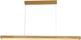 Brilagi - Lampada a sospensione LED con cavo UMEA WOOD LED/30W/230V 120 cm in legno di caucciù