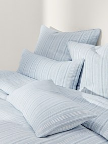 Copripiumino in lino lavato a righe Telma