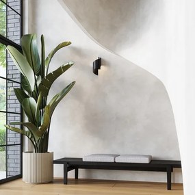 Sollux SL.1309 - Applique TALASSA 1xG9/8W/230V nero