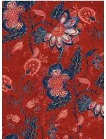 Mindthegap Carta da parati Saxon Tapestry - Red/ Blue/ Taupe