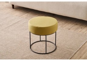 Pouf RELO Ø 40 cm giallo
