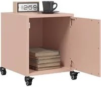 Comodini 2 pz Rosa 36x39x43,5 cm in Acciaio 846617