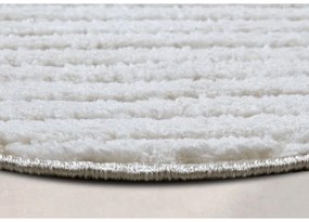 Tappeto rotondo bianco ø 160 cm Panglao New York White – Elle Decoration