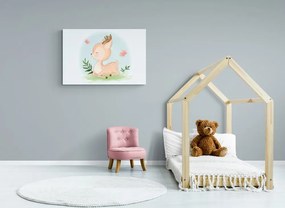 Stampa su tela – Cerbiatto adorabile