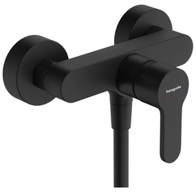 Rubinetto per doccia getto aerato monocomando STAMIS S nero opaco HANSGROHE